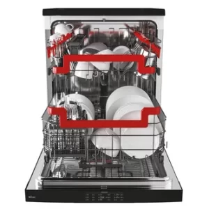 Image of Hoover HSF5E3DFB1 Freestanding Dishwasher
