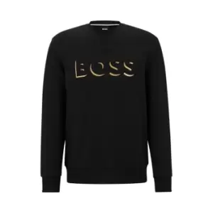 Image of Boss Stadler Crew Sweater Mens - Black
