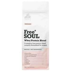Image of Free Soul Whey Protein Blend Chocolate Flavour 600g