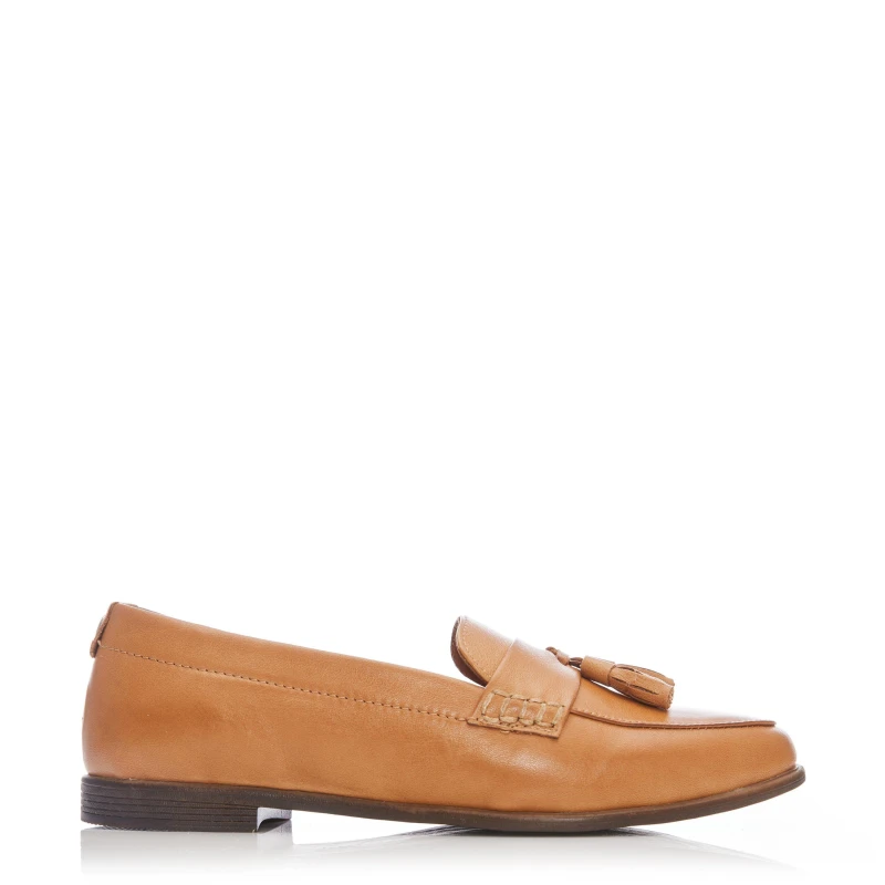 Image of Moda in Pelle Forina Loafers - Brown Brown 3