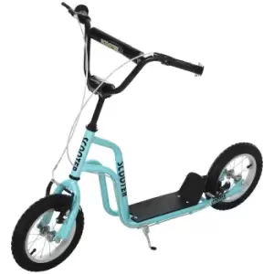 Image of Homcom Kids Kick Scooter with Adjustable Handlebar, Blue