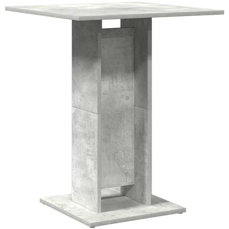 Image of VIDAXL Bistro Table Concrete Grey 60x60x75cm Engineered Wood Vidaxl 802106