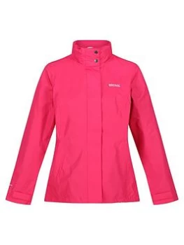 Image of Regatta Daysha Waterproof Shell Jacket - Pink, Size 12, Women