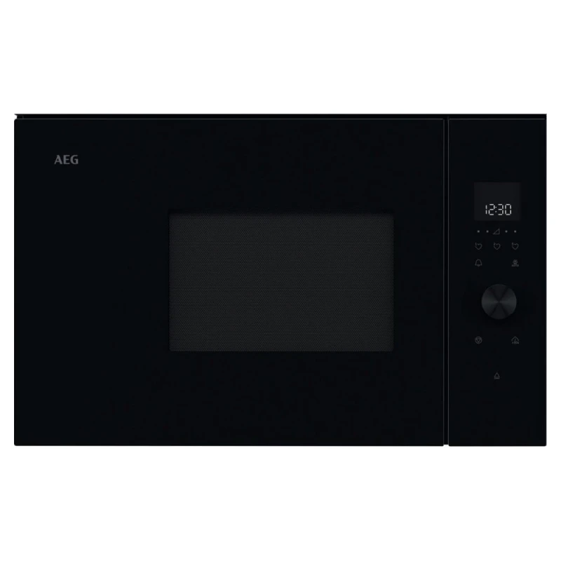 Image of AEG OB6SM171DB 17 Litre 37cm High, Built In Small Standard Microwave Oven - Black