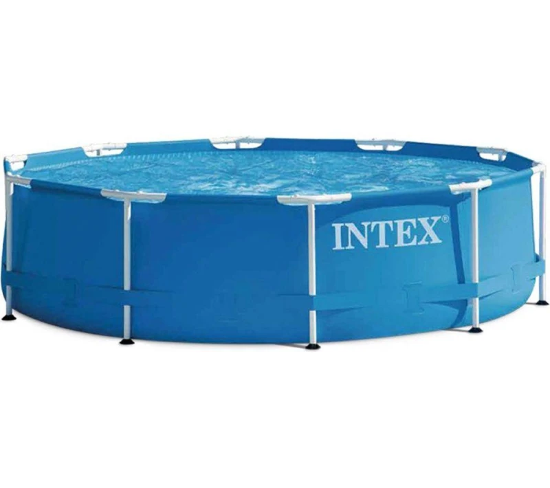 Image of INTEX Metal Frame Swimming Pool Set - Blue 6941057401607
