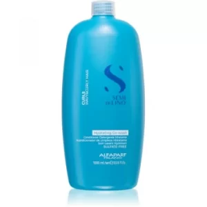 Image of Alfaparf Milano Semi Di Lino Curls co-wash for Curly Hair 1000ml