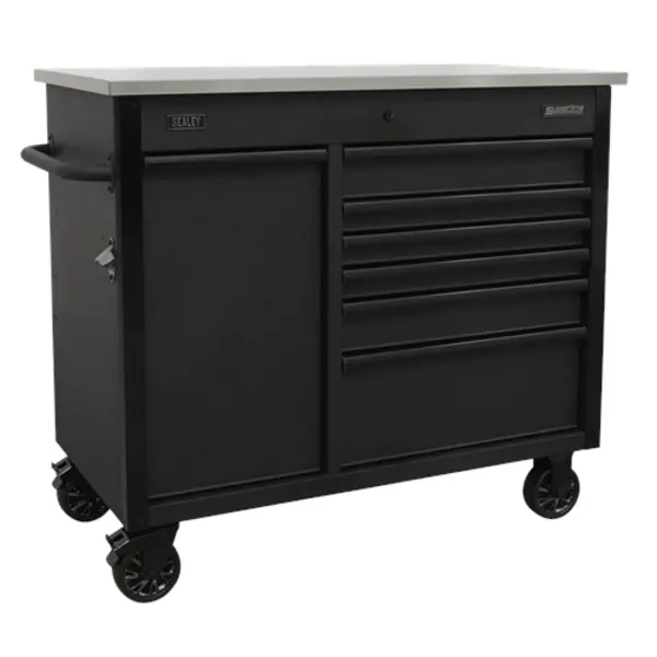 Image of Sealey Superline Pro Mobile Tool Cabinet 1120mm with Power Tool Charging Drawer