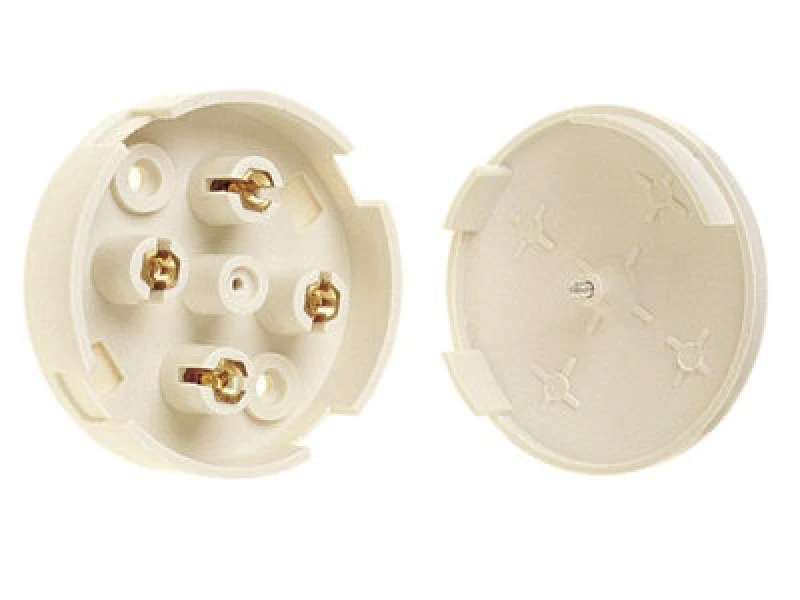 Image of Dencon 4043Wnb 4 Terminal Junction Box 20A White Dcn4043Wnb