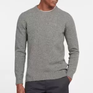 Image of Barbour Heritage Mens Essential Tisbury Sweatshirt - Grey - L