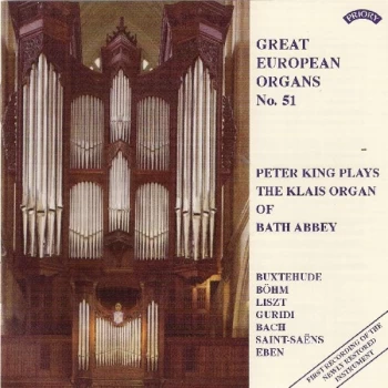 Image of Bach, Johann Sebastian - Great European Organs No. 51 CD