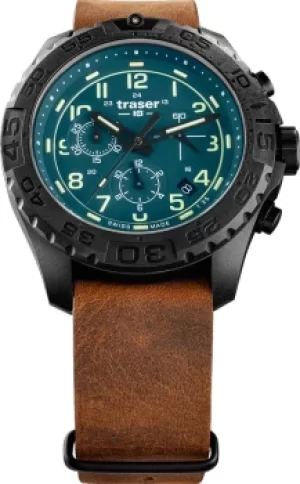 Image of Traser H3 Watch P96 OdP Evolution Chrono Petrol