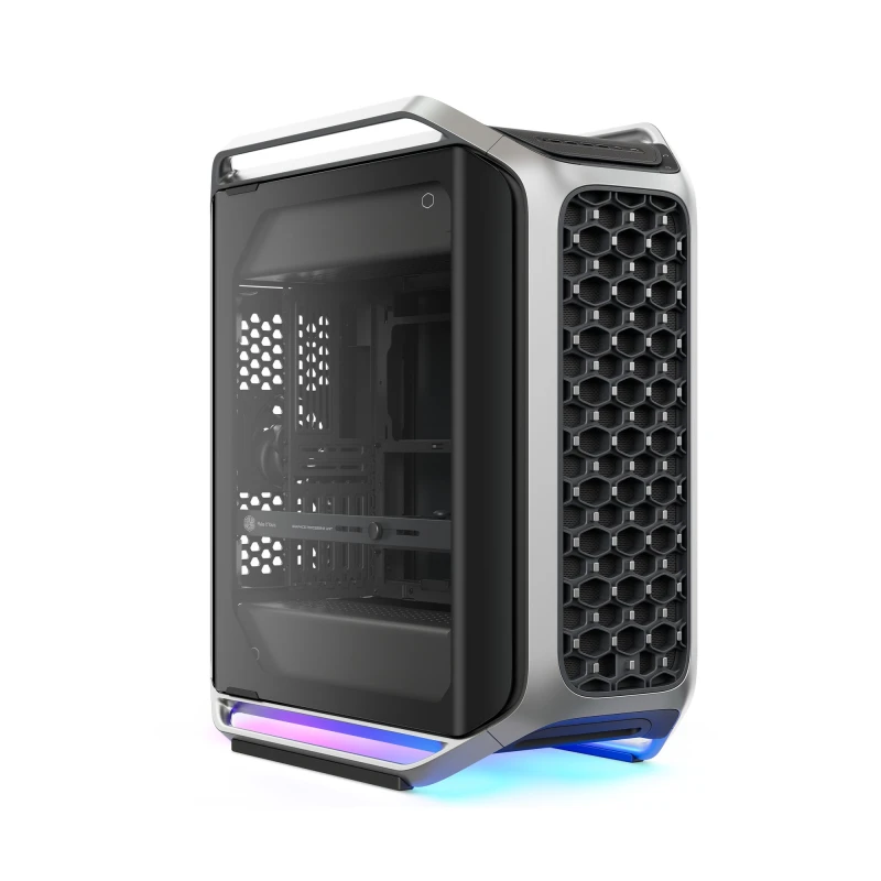 Image of Cooler Master Cosmos ALPHA Full Tower Black. Silver