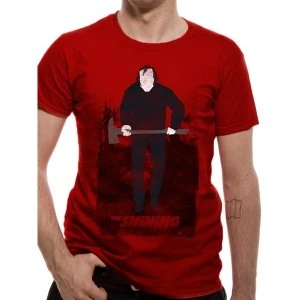 Image of The Shining - Johnny Mens Small T-Shirt - Red