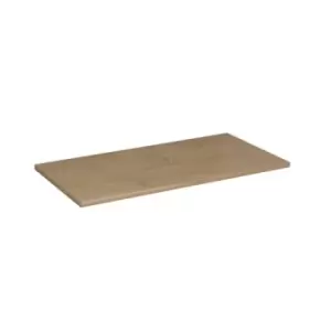 Image of Flux modular storage double wooden top shelf - kendal oak