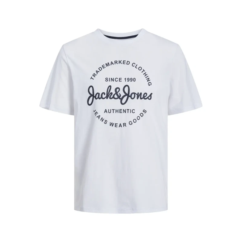 Image of jack & jones T-Shirt round neck child Jack & Jones Forest Blanc Male 8 ans