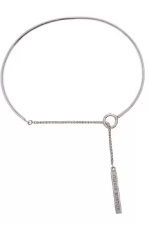 Image of Ladies Olivia Burton Sterling Silver Bar Bracelet OBJ16ENB09