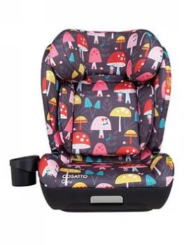 Image of Cosatto Guru RAC I-Size Group 2/3 - Mushroom Magic Charcoal, One Colour