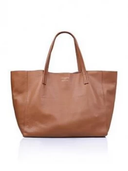 Image of Kurt Geiger London Violet Horizontal Tote Bag - Tan
