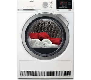 Image of AEG T6DBG822 8KG Freestanding Condenser Tumble Dryer