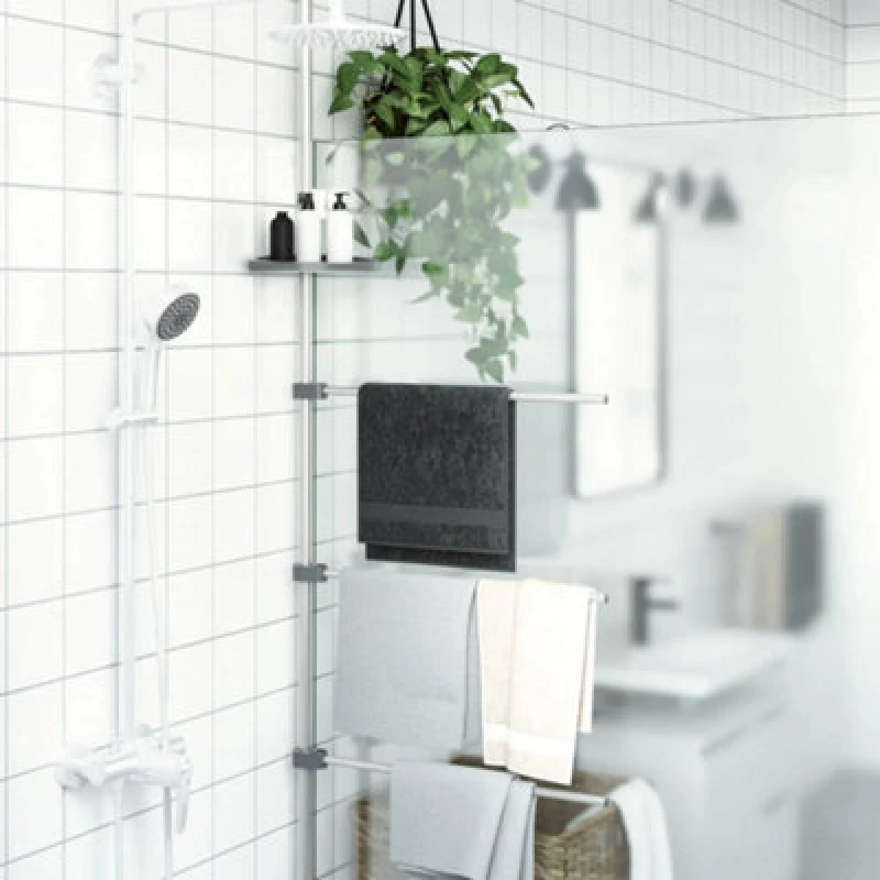 Image of Vidaxl Towel Rail 47X280 Cm Aluminium