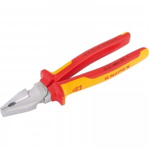 Image of Knipex VDE Insulated High Leverage Combination Pliers 225mm