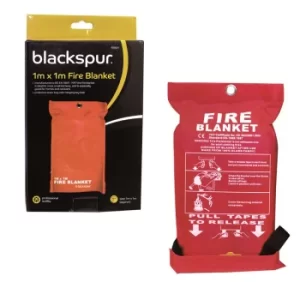Image of Blackspur Home Kitchen Fire Blanket 1m x 1m