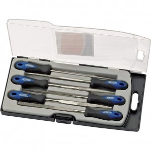 Image of Draper 6 Piece Soft Grip Diamond Needle File Set