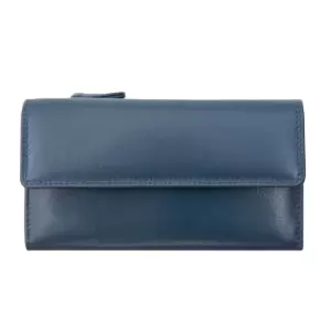 Image of PRIMEHIDE Verona Collection Purse 16 X Card Slot - Navy