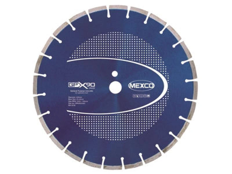 Image of Mexco Gpx9035025 Gpx90 Concrete Diamond Blade 350 X 25.4mm Mexgpx903505
