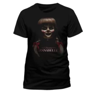 Image of Annabelle Scary Face Unisex T-Shirt Medium