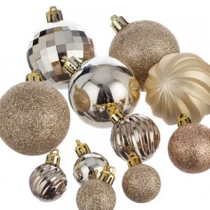 Image of Robert Dyas 55 Piece Bauble Pack