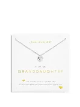 Image of Joma Jewellery A LITTLE GRANDDAUGHTER NECKLACE, Silver, Women