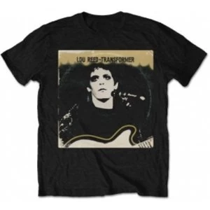Image of Lou Reed Transformer Vintage Cover Mens Black T Shirt: Small