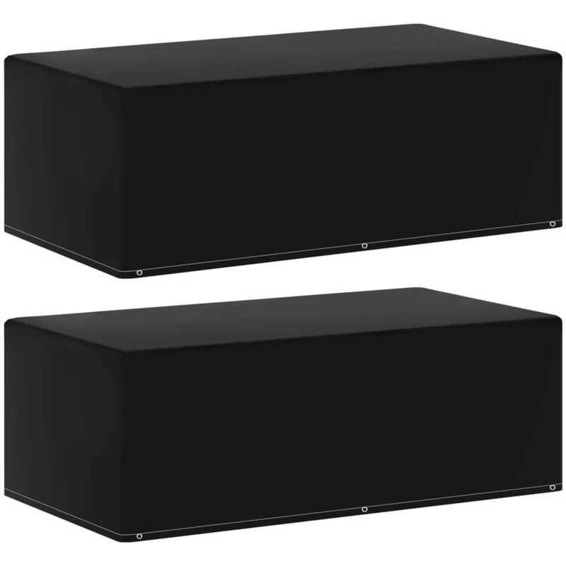 Image of VIDAXL Vidaxl - Garden Furniture Covers 2 pcs 6 Eyelets for Gas BBQs 170x90x60cm 8720286648711