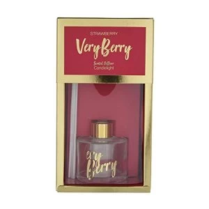 Image of Very Berry Reed Diffuser In Gift Box - Strawberry Bellini Scent