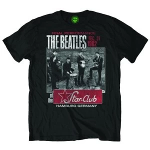 Image of The Beatles - Star Club, Hamburg Unisex XXX-Large T-Shirt - Black