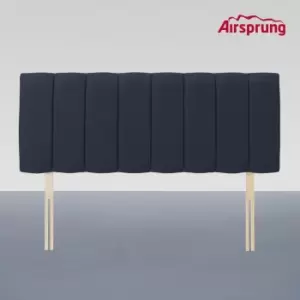 Image of Airsprung Corston Double Linoso Headboard - Midnight Blue
