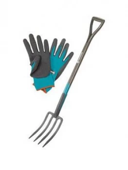 Image of Gardena Natureline Fork + Free Gloves