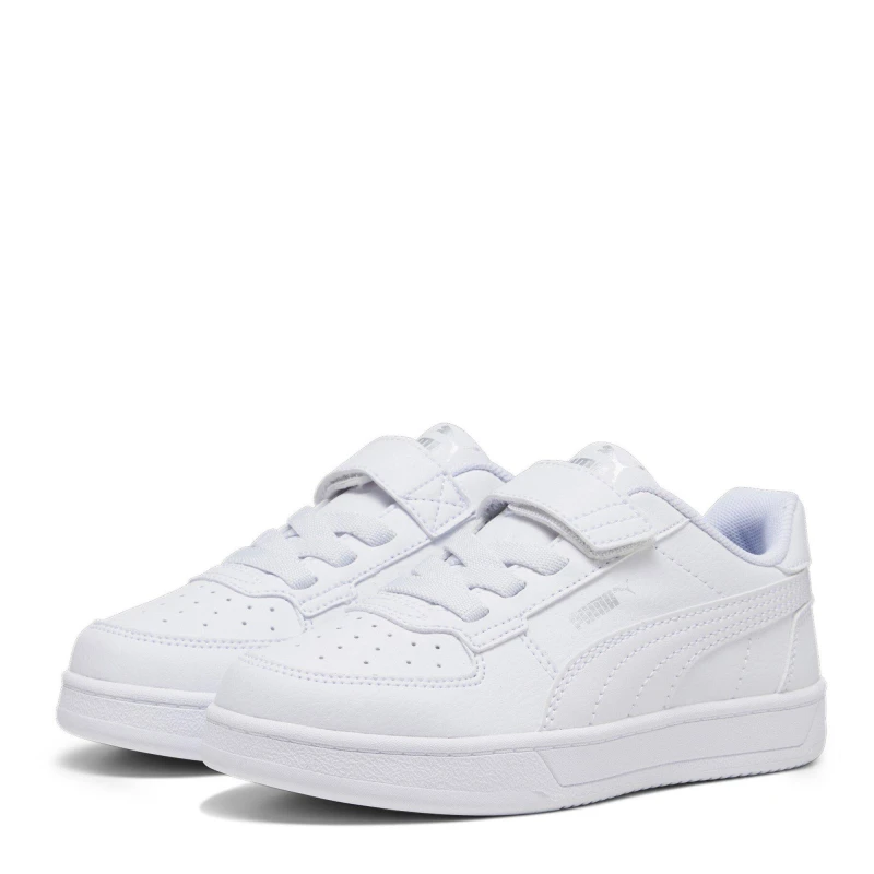 Image of Puma Caven 2.0 PS Child Boys Trainers - White White 1