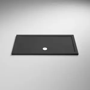 Image of Hudson Reed - Rectangular Shower Tray 1300mm x 800mm - Slate Grey