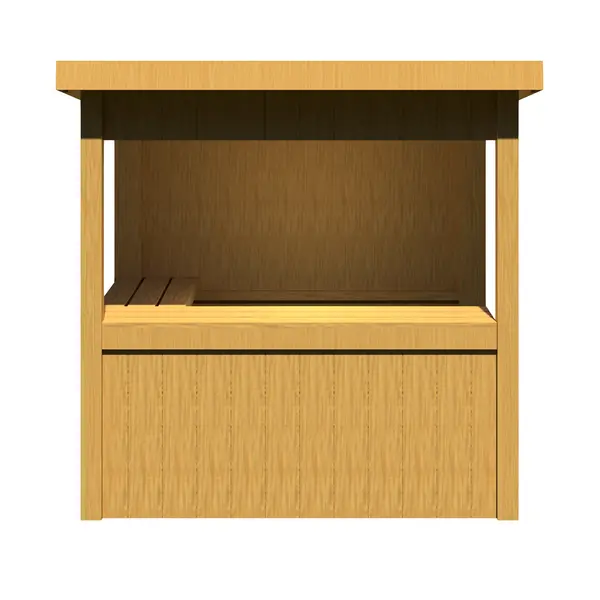 Image of Shire 3x5 Dip Treated Little Shopper Playhouse