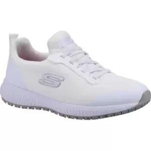 Image of Skechers Work Ladies Squad Safety Shoe White Size 3