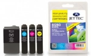 Image of JetTec Brother LC1280XL Black and Tri Colour Inkjet Cartridge