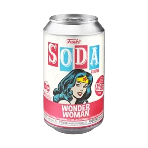 Image of DC Comics Wonder Woman Vinyl Soda Figure in Collector Can