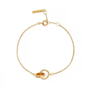 Image of Olivia Burton Yellow Gold Tone The Classics Chain Bracelet