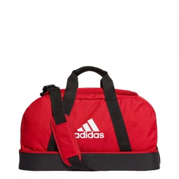 Image of adidas Tiro Primegreen Bottom Compartment Duffel Bag Smal - Team Power Red / Black / White