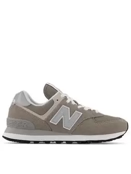 Image of New Balance 574 Trainer, Grey, Size 5, Women