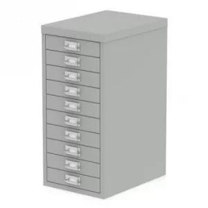 Image of Qube by Bisley Multidrawer 29/10 NL Goose Grey