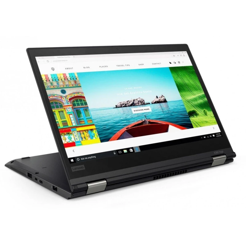 Image of HP Refurbished Lenovo Thinkpad X380 Yoga 13" 2 in 1 Laptop, Intel Core i5-8350U, 8GB RAM, 256GB SSD, 13.3" Full HD Touchscreen, Intel Integrated L