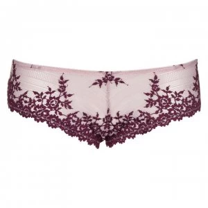 Image of Wacoal Embrace Lace Tanga - 690 Sphinx Beet